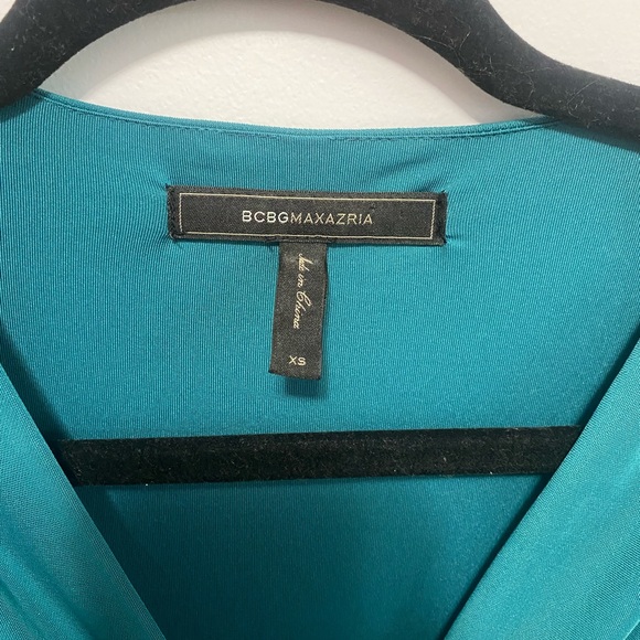 BCBGMaxAzri turquoise dress - Picture 4 of 4
